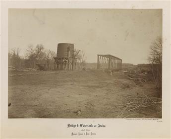 ROBERT BENECKE (1835-1903) A suite of 14 photographs pertaining to the Missouri, Kansas & Texas Railway.
